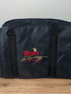 Winston Racing Team Black Nylon Tote Bag